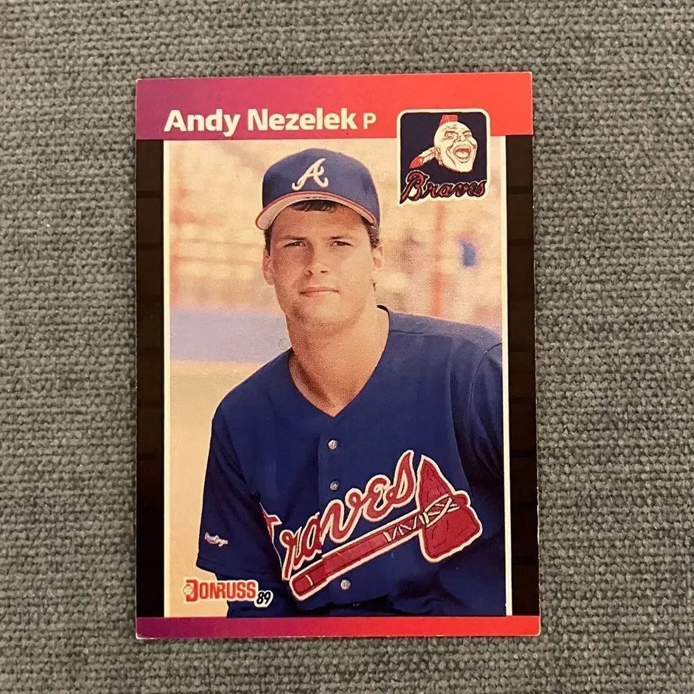 1989 Donruss Atlanta Braves Baseball Card Trading Card